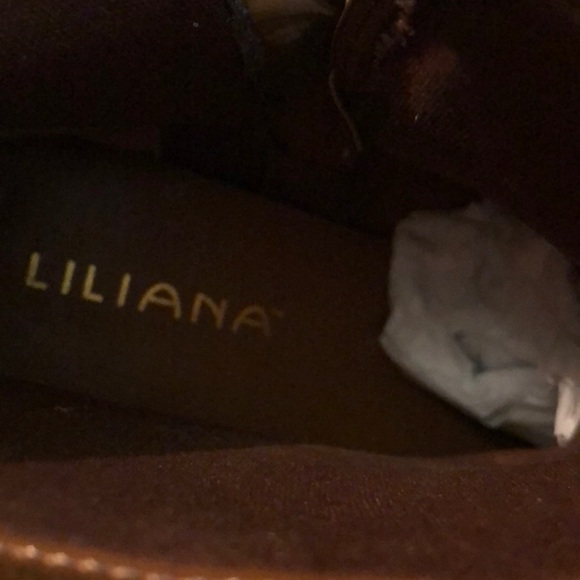 Liliana Sued fringe Arty Bootie size 8.5 - Picture 5 of 9